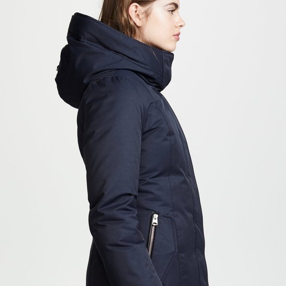 Mackage - Harlowe Lux Parka - Navy L - Picture 2 of 5